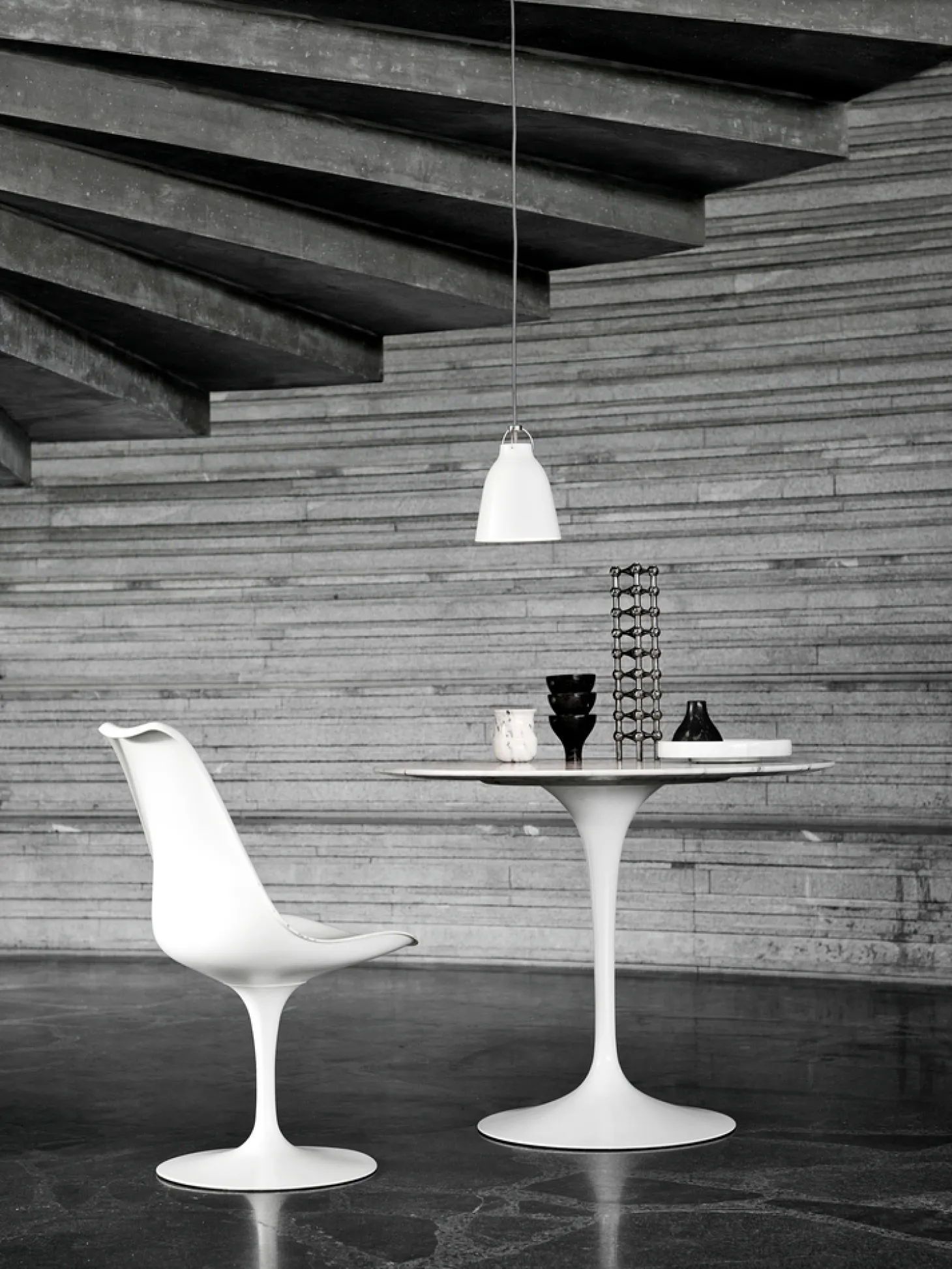 Fritz Hansen - Loftlampe - Caravaggio - Hvid - P1 Small
