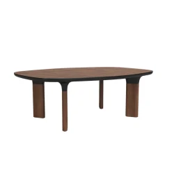 Fritz Hansen - Sofabord - Analog - Valnød/Sort - 103x79 cm