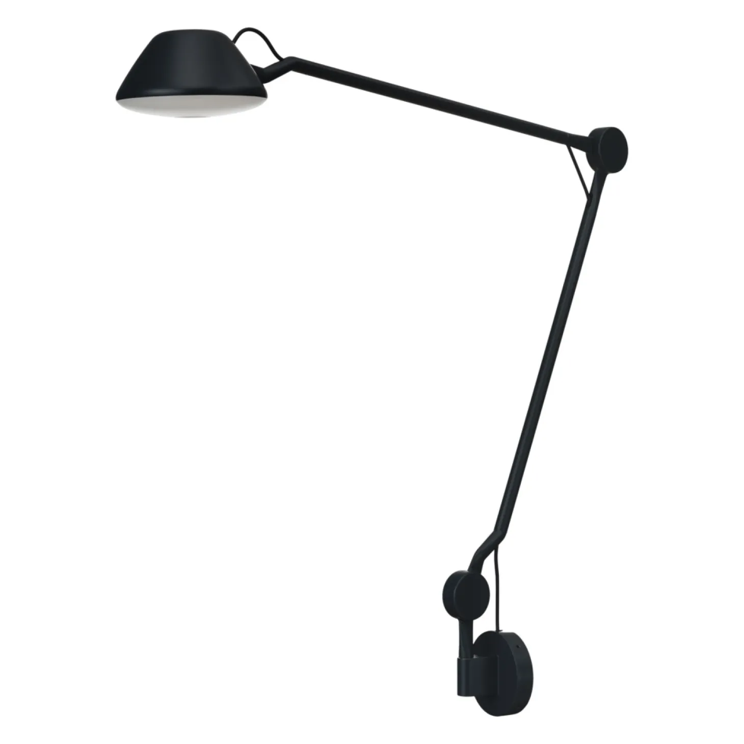 Fritz Hansen - Væglampe - AQ01 - Sort