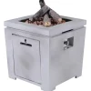 Garden Impressions - Bålsted - Cozy Living firepit Lisboa - concrete grey - 60x60 cm