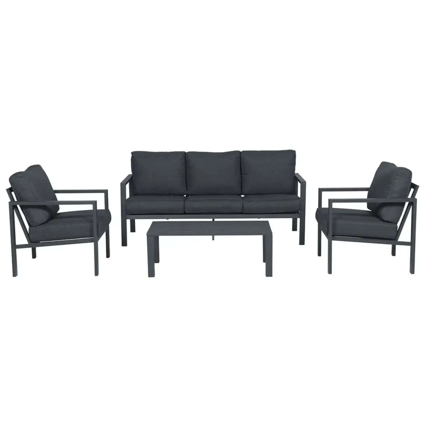 Garden Impressions - Lounge Sæt - Springs - Black/Sort