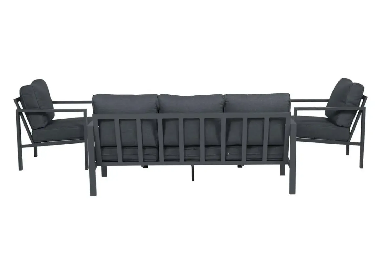 Garden Impressions - Lounge Sæt - Springs - Black/Sort