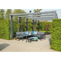 Garden Impressions - Lounge Sæt - Oreon - 4-pcs - black/grey