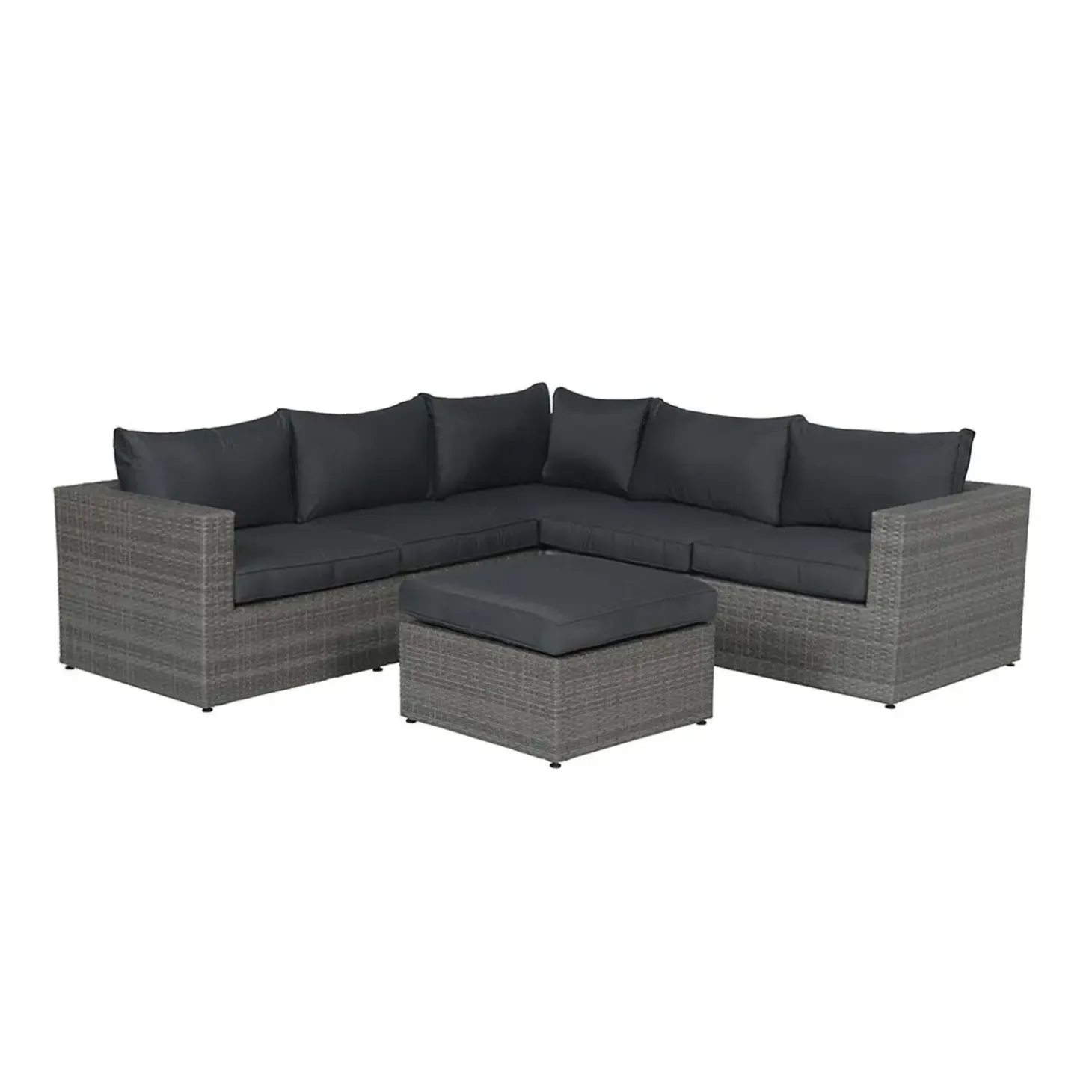 Garden Impressions - Lounge Sæt - Cayman - Grå - 240 x 240 cm