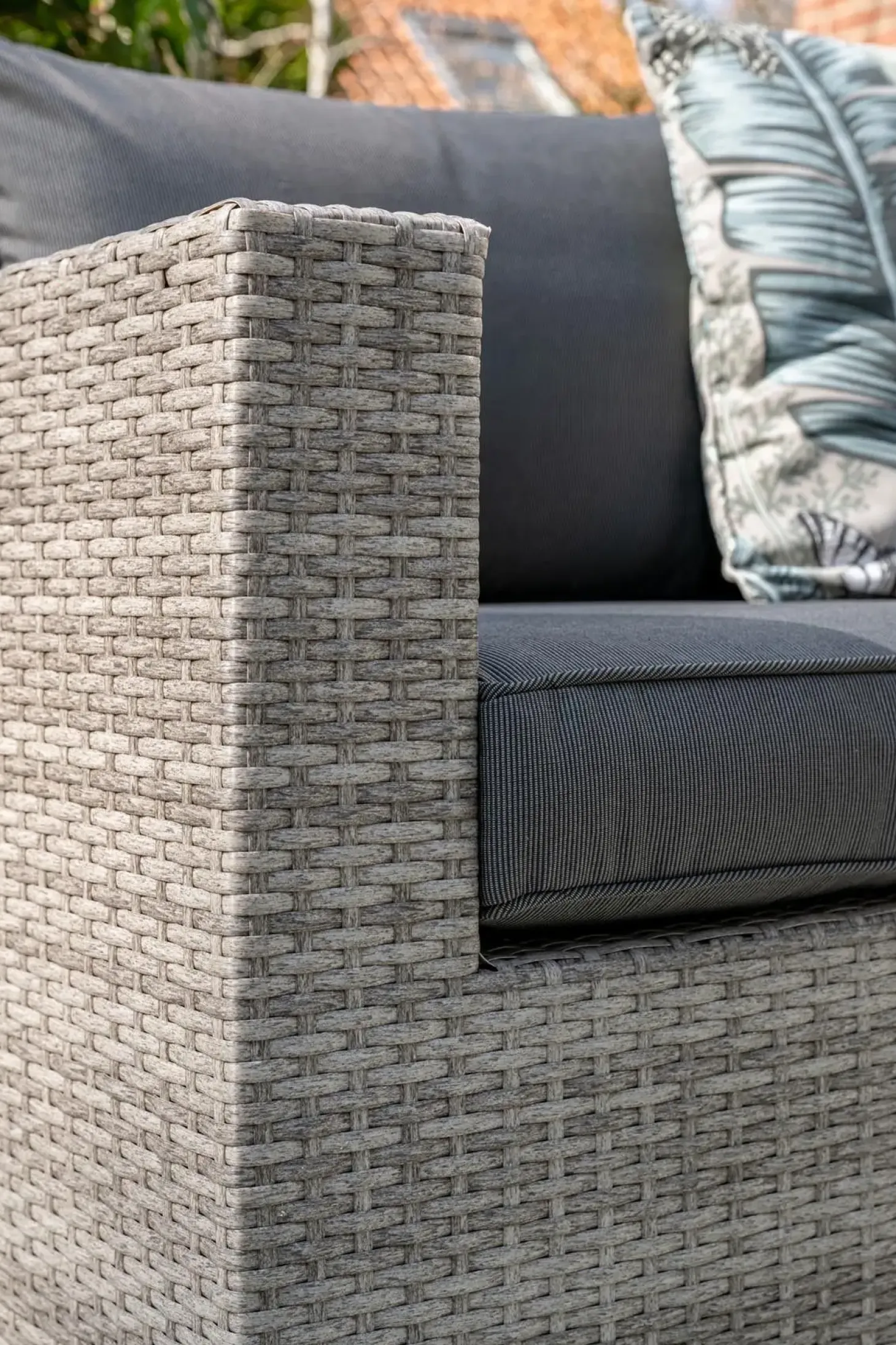 Garden Impressions - Lounge Sæt - Cayman - Grå - 240 x 240 cm