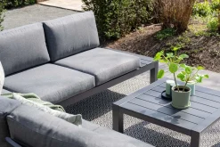 Garden Impressions - Lounge Sæt - Adelaide - 4-pcs - black/grey