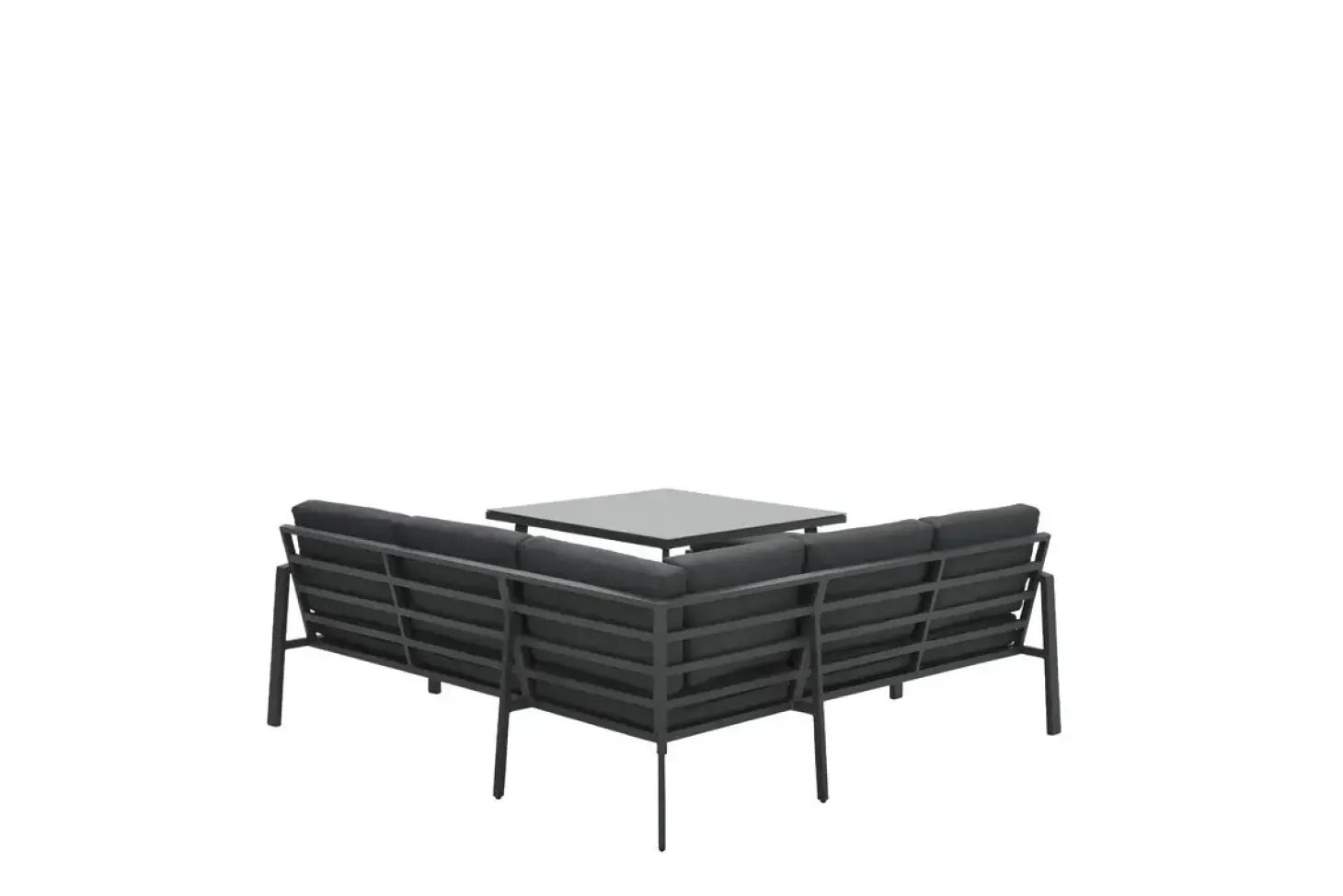 Garden Impressions - Lounge Sæt - Wellington - 5-pcs - black