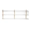 Gejst - Nivo D, shelf large - Lys eg/hvid