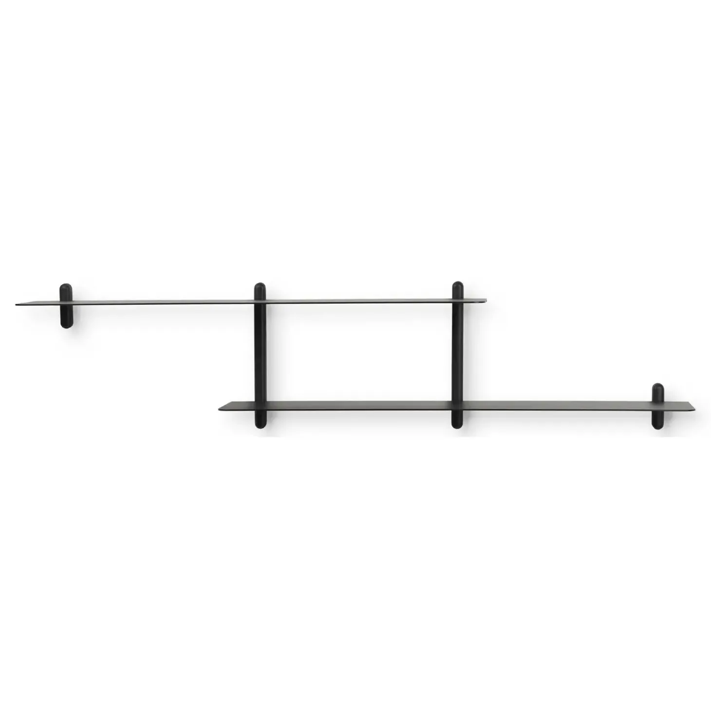 Gejst - NIVO H HYLDE - Sort og sort ask - 172 cm