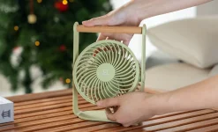 Gingko - Bord Ventilator - Lyra - Olive Grøn