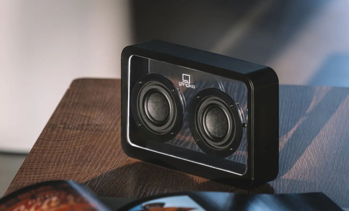 Gingko - Mage See-through Bluetooth Speaker - Black