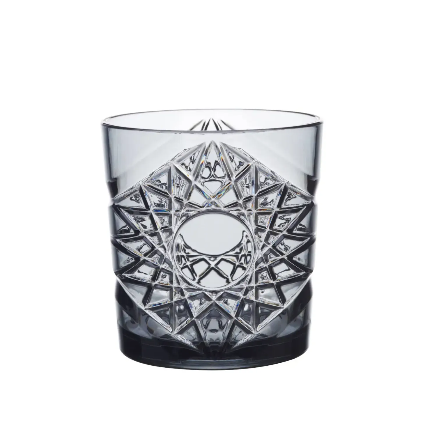 glassFORever - Krystal Glas - Premium Light - Brudsikkert Plastik - Grå - 27cl