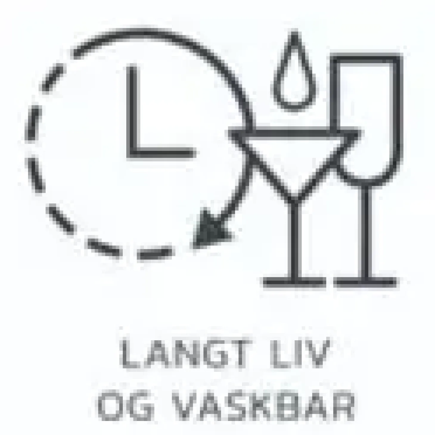 glassFORever - Krystal Glas - Premium - Brudsikkert Plastik - Blå - 35cl