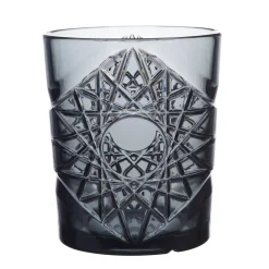 glassFORever - Krystal Glas - Premium - Brudsikkert Plastik - Grå - 35cl