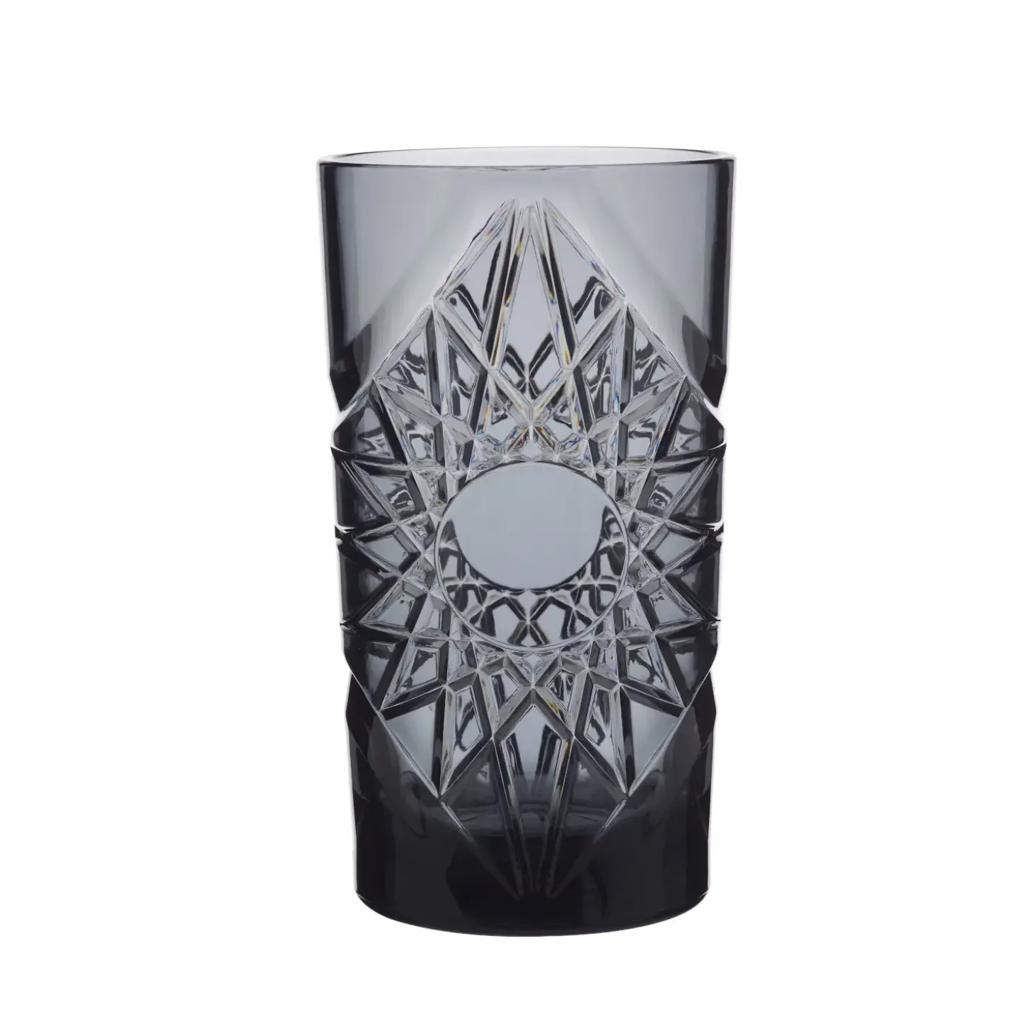 glassFORever - Krystal Glas - Premium - Brudsikkert Plastik - Grå - 47cl