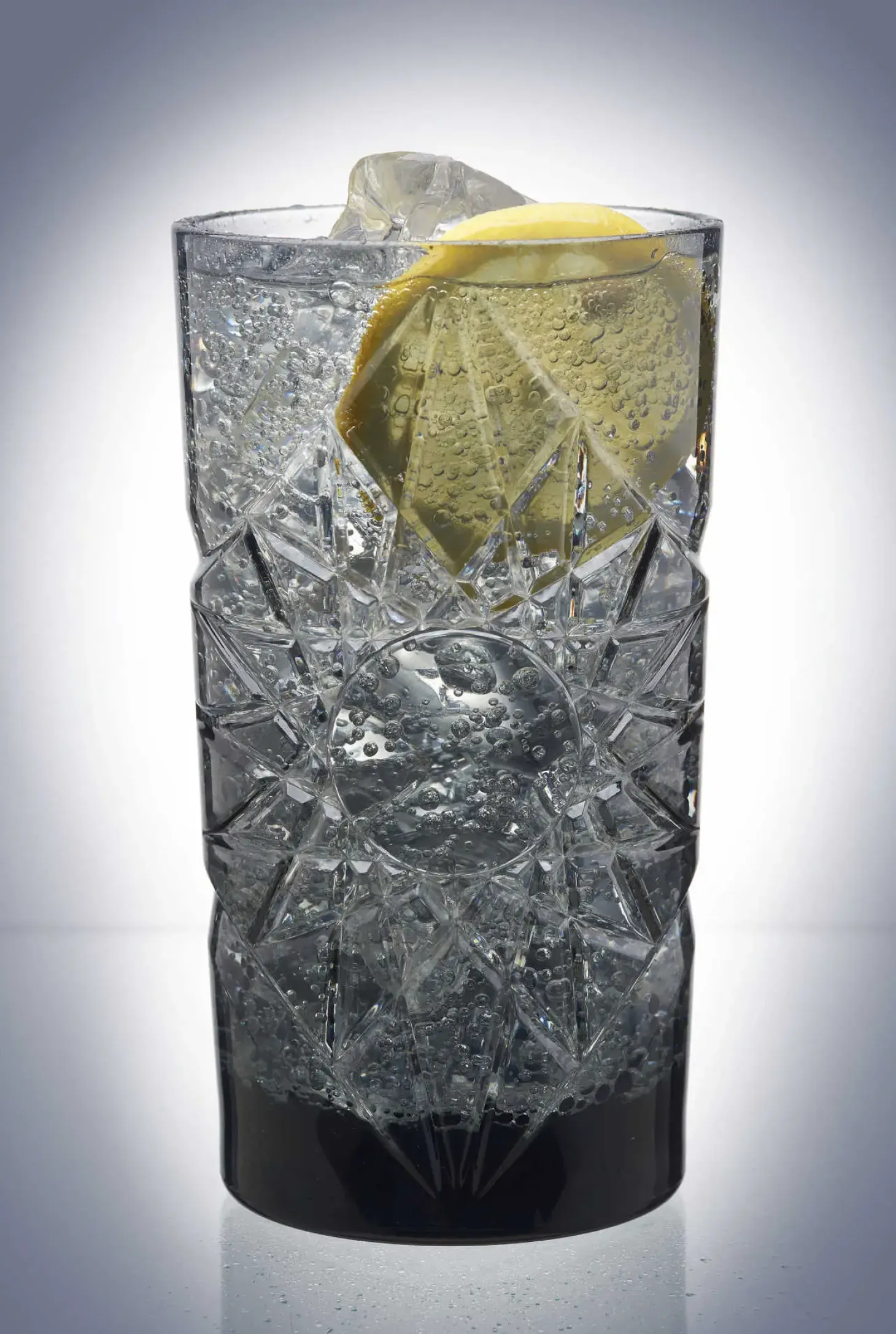 glassFORever - Krystal Glas - Premium - Brudsikkert Plastik - Grå - 47cl