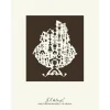 H. C. Andersen - Plakat i ramme - Brudstykke - 40x50 cm
