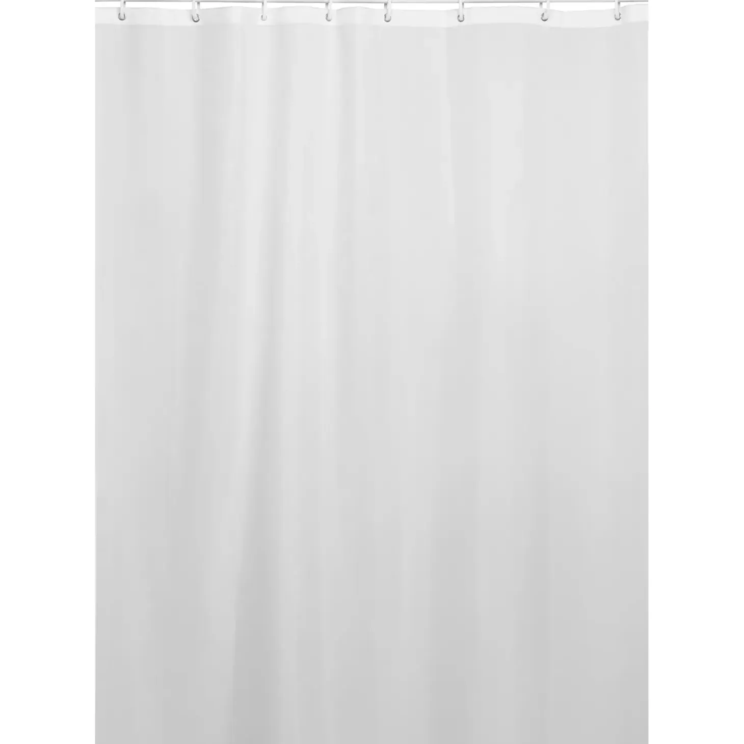 Habo - Badeforhæng - Camelia - Hvid - 180 x 200 cm