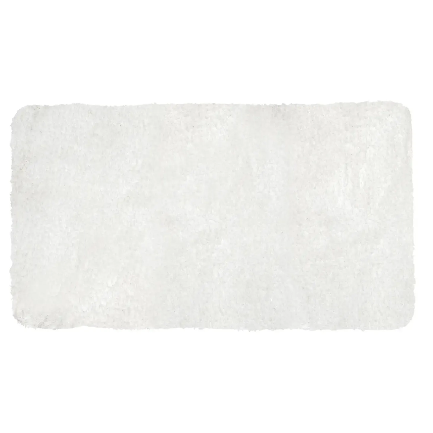 Habo - Badeværelsesmåtte - Camelia - Hvid - 60 x 90 cm