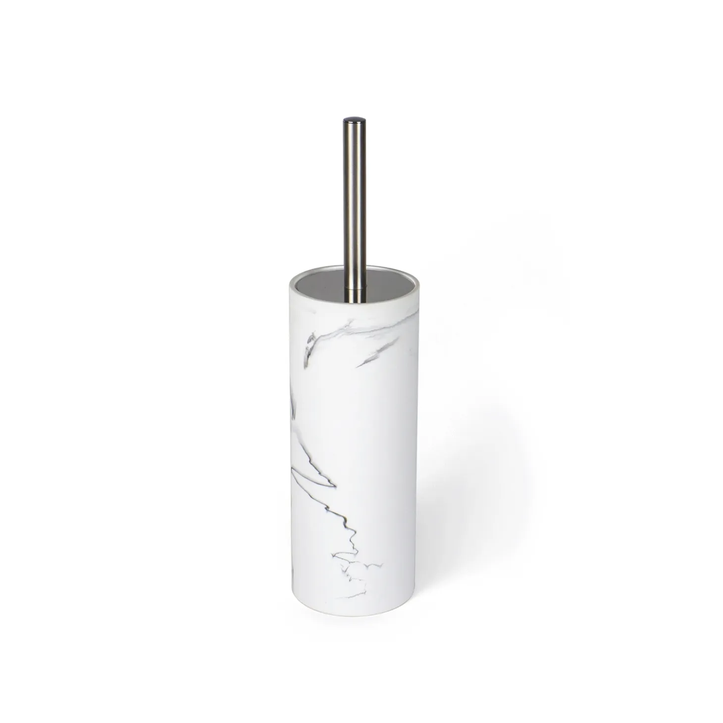 Habo - Toiletbørstesæt - Marble/Marmor - H: 36 cm