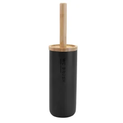 Habo - Toiletbørstesæt - Nature og Sort - H: 37 cm