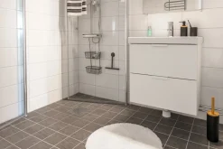 Habo - Toiletbørstesæt - Nature og Hvid - H: 37 cm