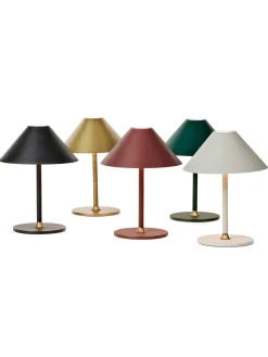Halo Design - Bordlampe (ude eller inde) - Hygge - Sort