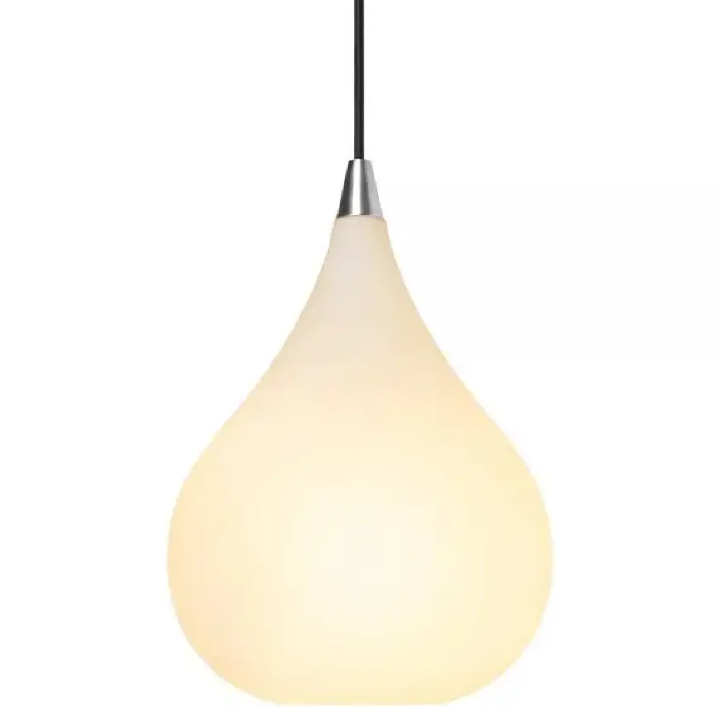 Halo Design - Drops Pendel Ø23 - Opalic/Alu