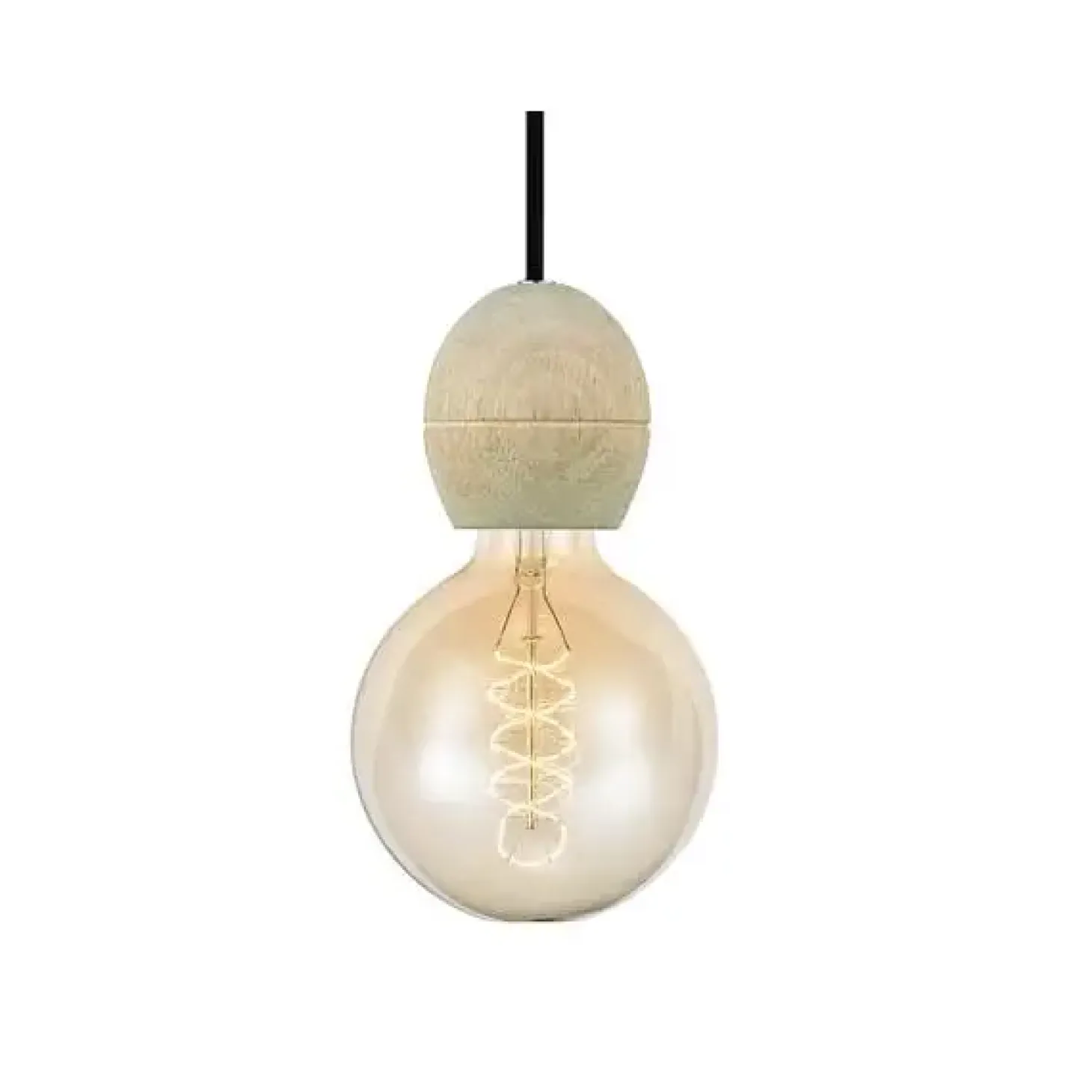 Halo Design - Light Fatningssæt E27 - Lys/Træ