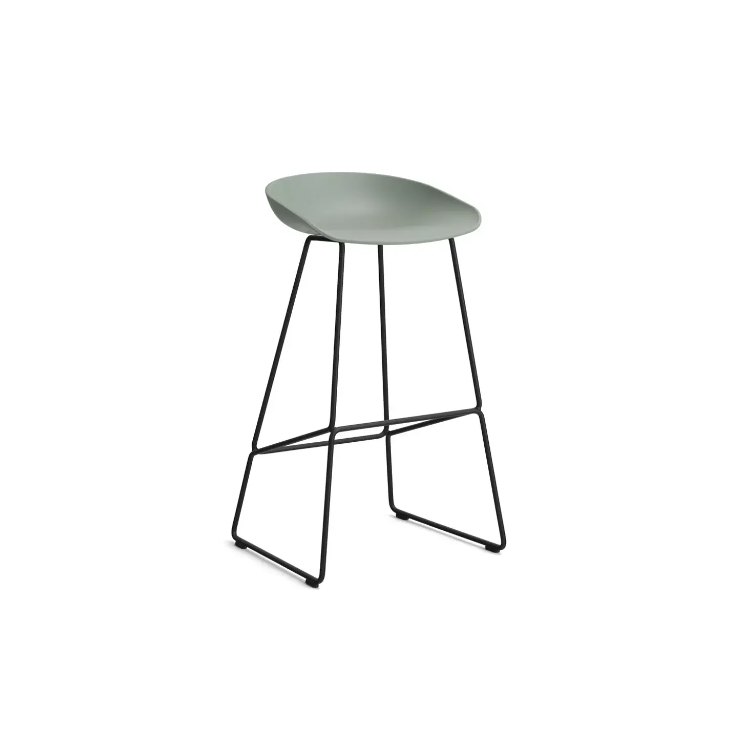 HAY - AAS 38 Barstol - Fall Green - høj model - 74 cm