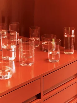 Hay - Angle Glass - klar - sæt med 4 stk. - Clear - 529