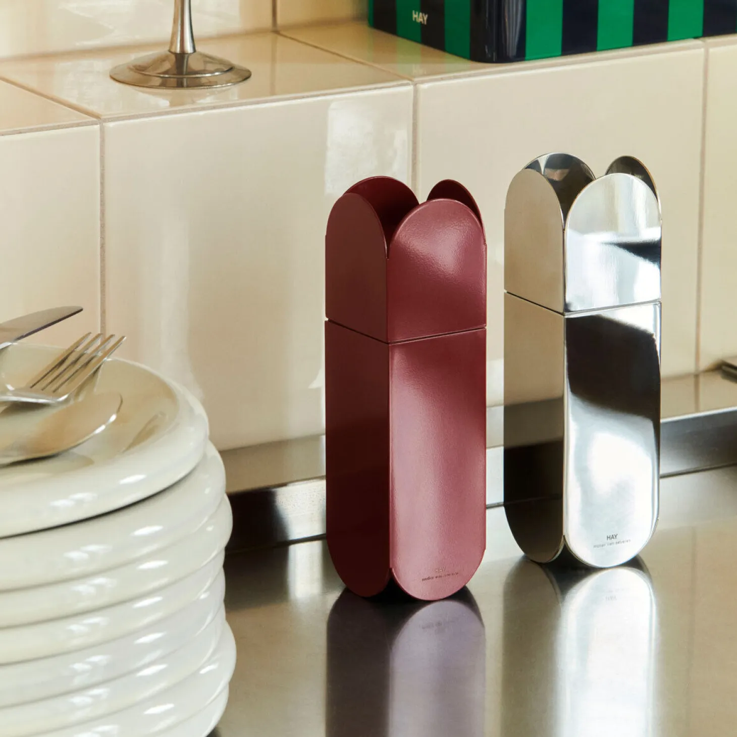 Hay - Arcs Salt & Pepper Grinder - Grøn