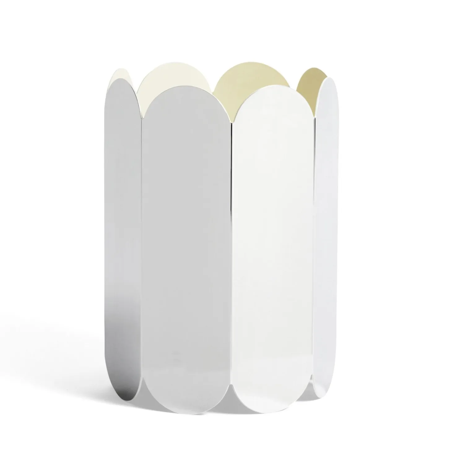 HAY - Arcs Vase, Mirror, Spejl vase H25 x Ø17 cm