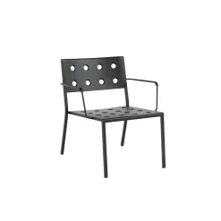 HAY - Balcony loungestol - havestol med armlæn - Anthracite