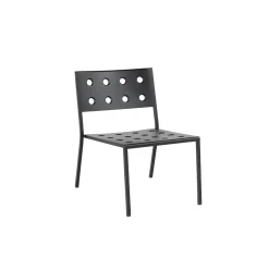 HAY - Balcony loungestol - havestol uden armlæn - Anthracite