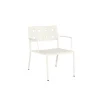 HAY - Balcony loungestol - havestol med armlæn - Chalk beige - Hvid