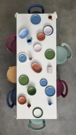 HAY - Barro - Tallerken - Sæt med 2 styk - Green - Ø24 cm