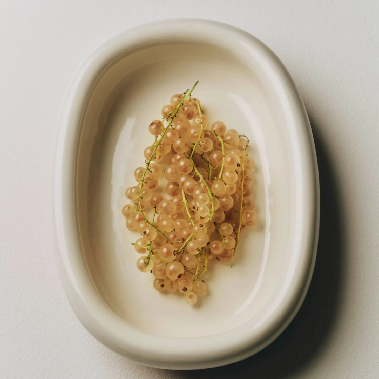 Hay - Barro Oval Dish - Small - Grøn