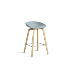 HAY - Barstol - AAS 32 - About A Stool - Dusty Blue 2.0 - Ben: eg/vandbaseret lak - Lav model