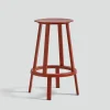 HAY - Barstol Revolver Stool H65 red / rød