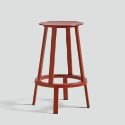HAY - Barstol Revolver Stool H65 red / rød