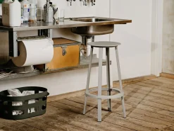 HAY - Barstol Revolver Stool H65 red / rød