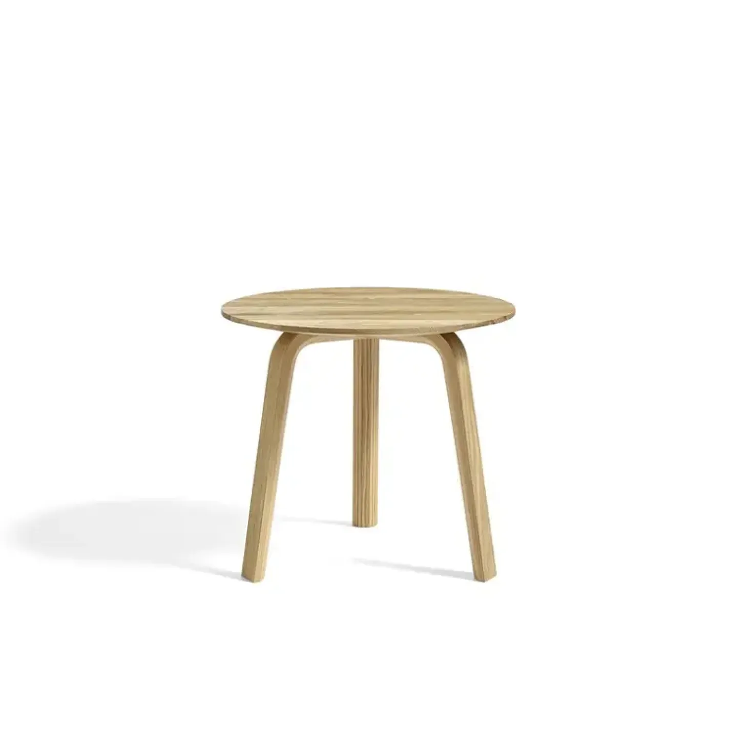 HAY - Bella Sofabord - OILED SOLID OAK - Ø: 45 x H: 39 cm