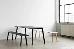 HAY - Bænk - CPH DEUX 215 - Sort / Eg - 140 cm