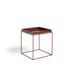 HAY - Bord - Tray Table - medium - Brun - Chocolate high - 40x40 cm