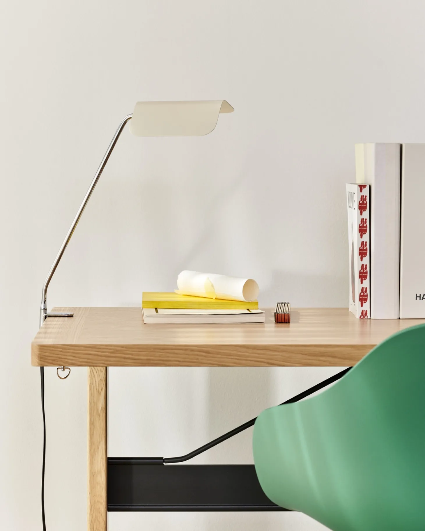 HAY - Bordlampe - Apex Desk Clip Lamp - Emerald Grøn