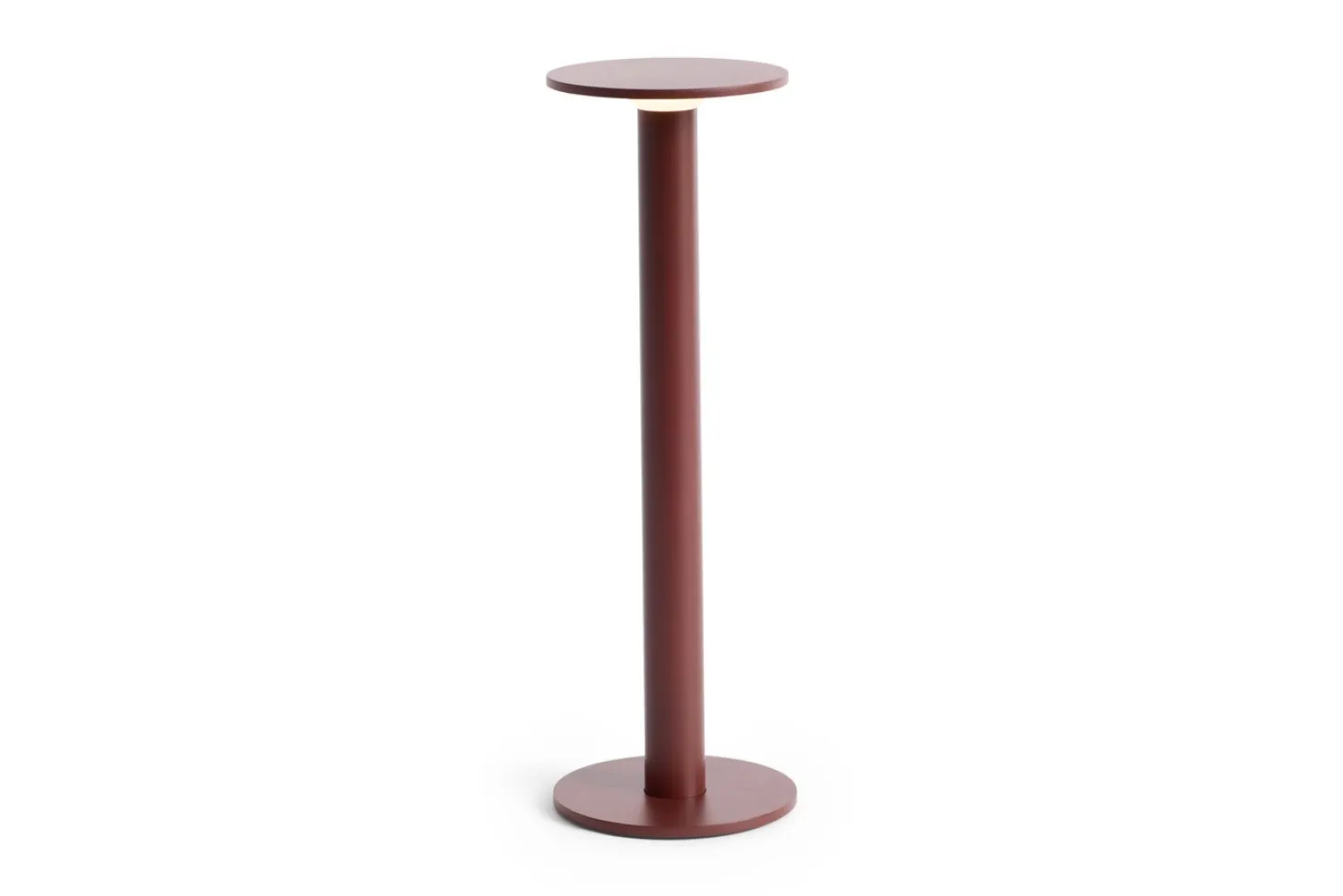 HAY - Bærbar Lampe - Host - H22 cm - Iron Red