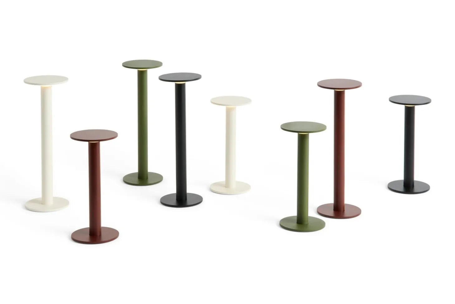 HAY - Bærbar Lampe - Host - H30 cm - Anthracite