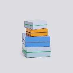 HAY - Colour Storage Travel Jewellery Box - Smykkeskrin - Small - Blå