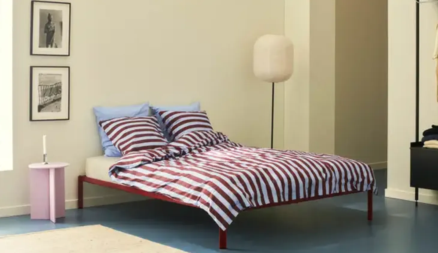 HAY - Connect Bed - Sengeramme - Mørkeblå - 180 x 200 cm